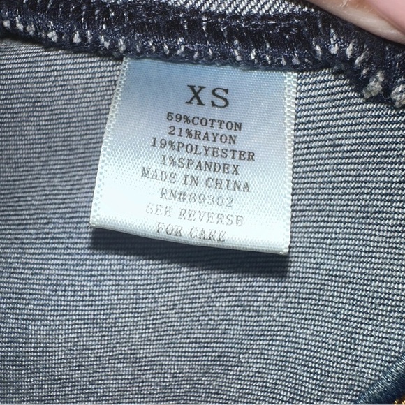 Altar’d State Denim Jacket Good night & Good Luck - Picture 3 of 6